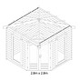 Corner | 44mm Log Cabin