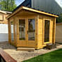 Corner Summerhouse Log Cabin UK