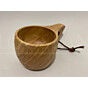 Handmade Kuksa Wood Nordic Style Mug, Portable Travel Camping Cup 2500ML – Environmentally friendly