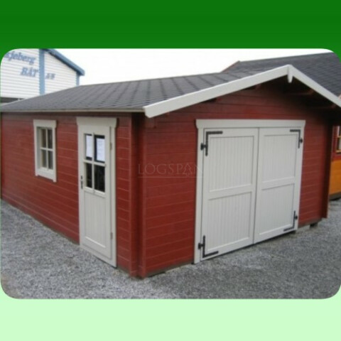 Small timber garage