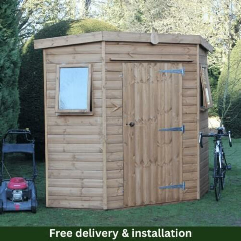 Corner Shed
