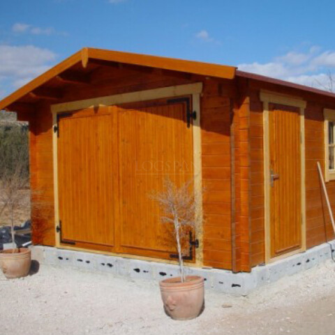 Log Cabin Garage buy