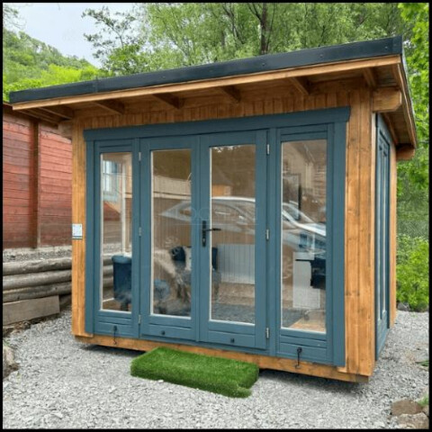 The Lomond | 88mm Insulated Log Cabin