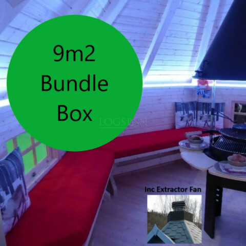 Finman 9m2 BBQ Hut Bundle Box