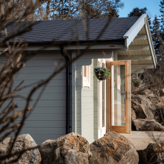 Ascot T24 Squared | Log Cabin