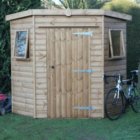 Corner Shed