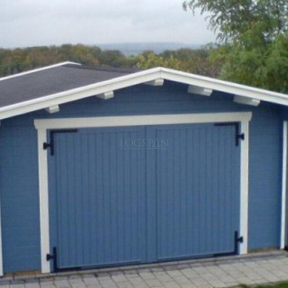 Warwick Garage 4.8m x 9.8m FREE Nationwide Delivery Logspan