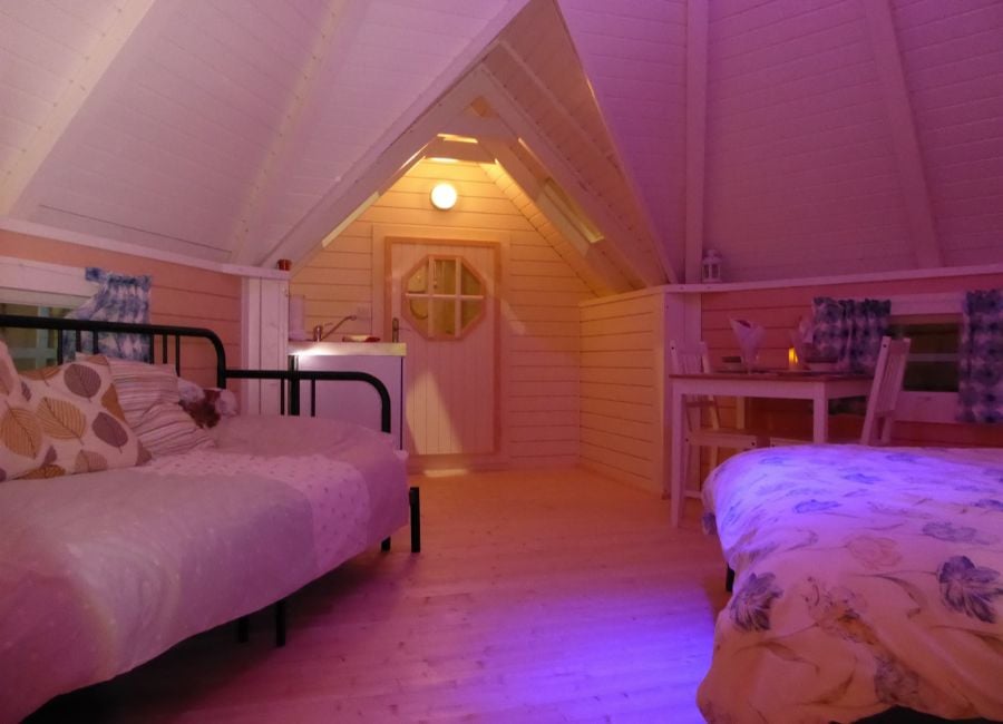 Holiday log cabin house