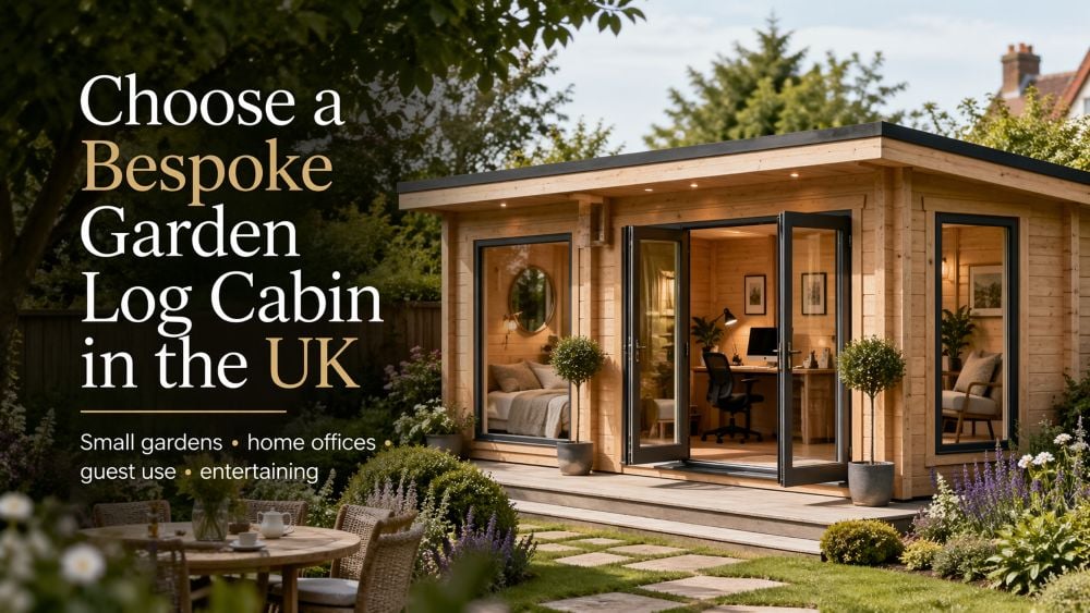 Choose a Bespoke Garden Log Cabin in the UK | Logspan