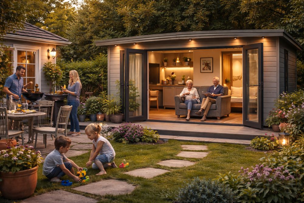 Too Many Cooks? How a Garden Annexe Solves the Multi-Generational Living Crisis