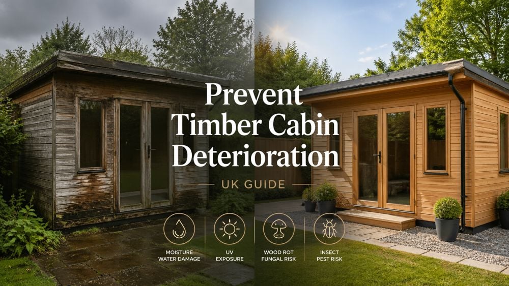 Prevent Timber Cabin Deterioration: UK Guide | Logspan