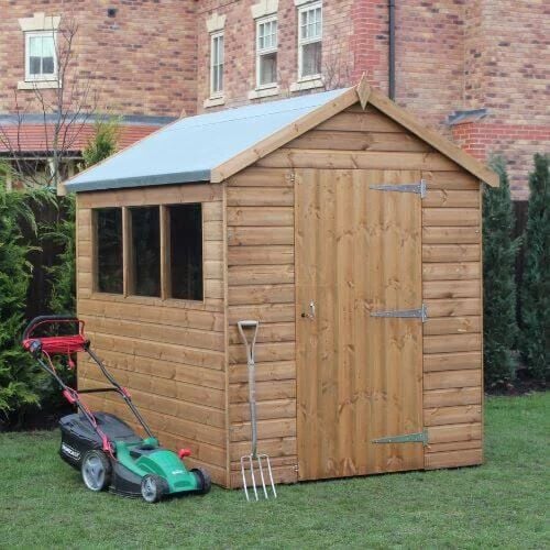 Premium garden room in a customer garden
