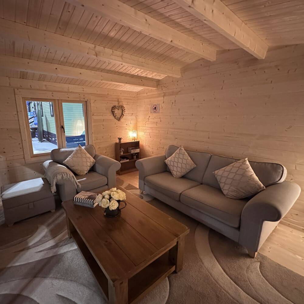 Wallace 4m x 3m in-stock log cabin