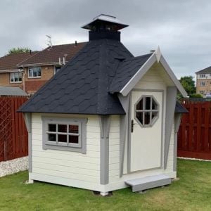 Finman 9 square metre BBQ hut in stock
